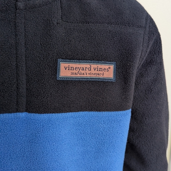 Vineyard Vines Harbor Fleece Shep Shirt Boys - Picture 5 of 12
